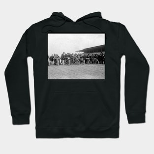 Motorcycle Races, 1915. Vintage Photo Hoodie